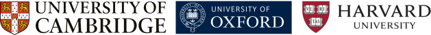 Logos of universities that use PsyToolkit